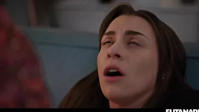 Molly's Sweet Cunnilingus: Brunette Buddy Gets Licked to Elegance