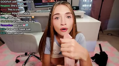 "Chat, This Is My StepBro, I'm NOT Sucking his Dick!"