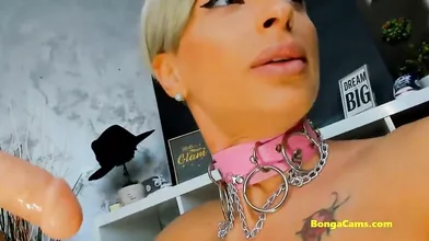 BongaCams busty milf performs hot show with squirt in the end