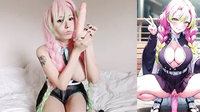 Unleash the sultry side of Mitsuri, toy collection included!