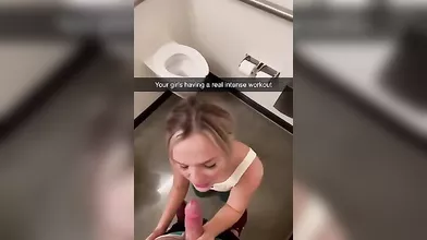 I Fucked His Cheating Girlfriend in a Public Gym On Snapchat