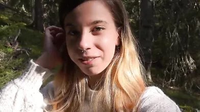 Fuck in the woods AND in the van!