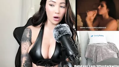 Kim Kardashian Sex Tape ASMR Reaction - Amateur Willow Harper