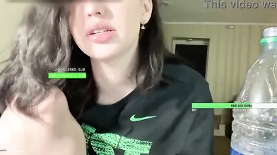 Twitch Streamer Accidental Downblouse Nip Slip
