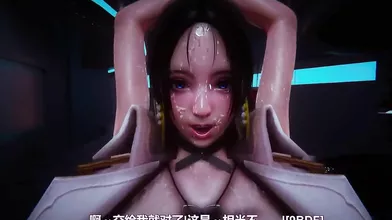 Long legs and huge breasts empress - Boa Hancock debut!