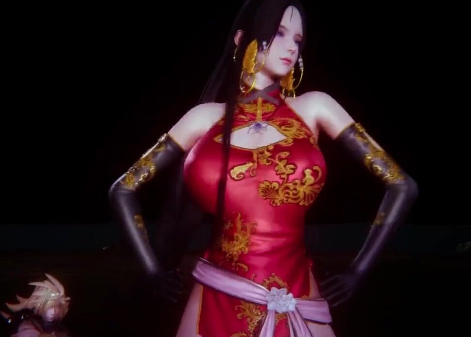 Long legs and huge breasts empress - Boa Hancock debut!