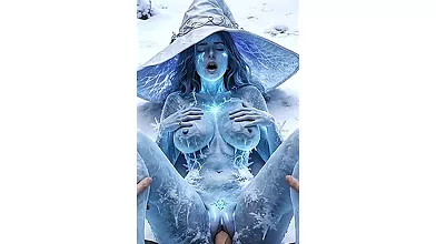 Legs Up High in Missionary Position, Revealing a Voluptuous Big Ass and Big Tits  [AI Generated]