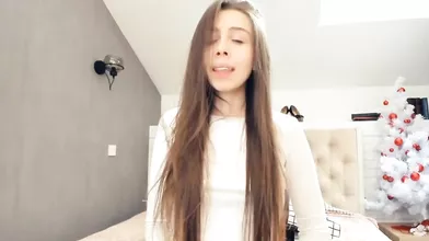 Sexy Russian Teen's First Vibrator Experience