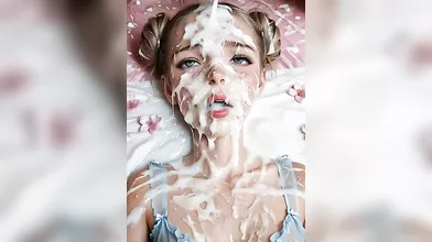 Teen's Beauty Shines in Homemade Cum Shot Showcase