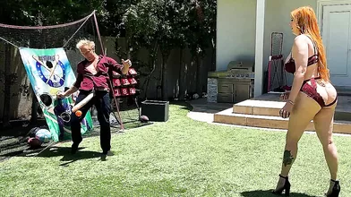 Big Booty MILF Cheats On Her Husband With Step Son And Huge White Cock