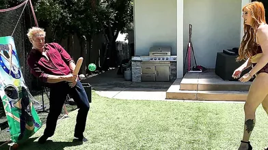 Big Booty MILF Cheats On Her Husband With Step Son And Huge White Cock