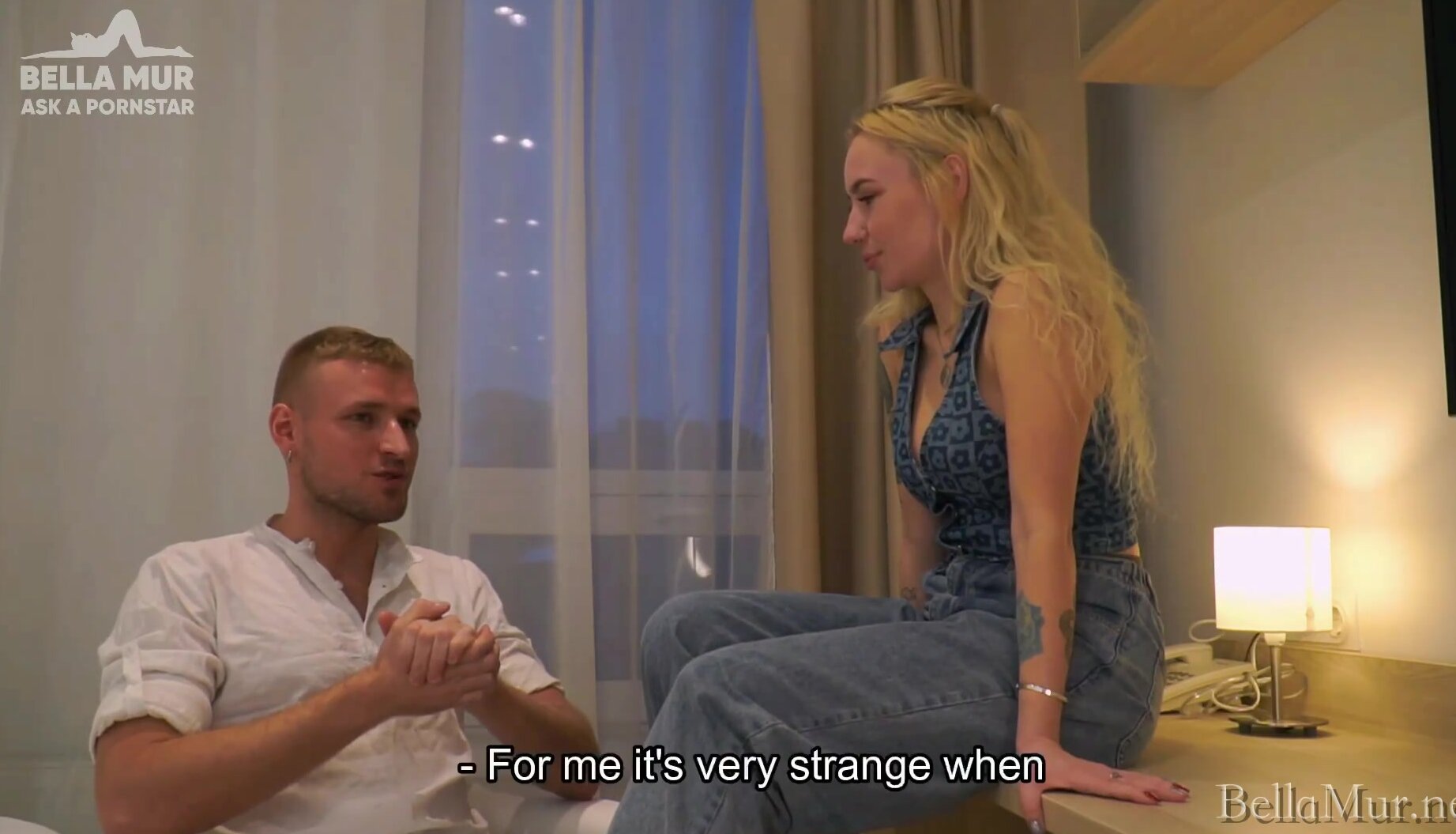 ASK A PORNSTAR - He likes porn to be sensual - by Bella Mur