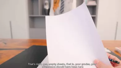 Principal Caught School girl on Webcam Site! Rough Fuck or Expulsion - It's Your Choice, Cute!