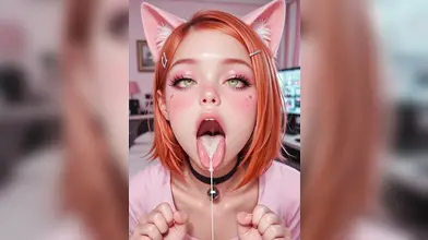 Ahegao Face Compilation AI Generated
